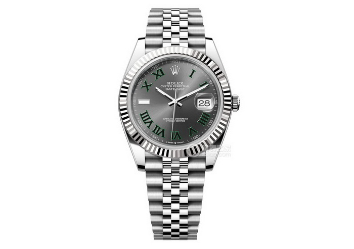 VSファクトリー製 ロレックス デイトジャスト 41mm グリーンローマインデックス 126334-0022 高品質再現モデルのご紹介
