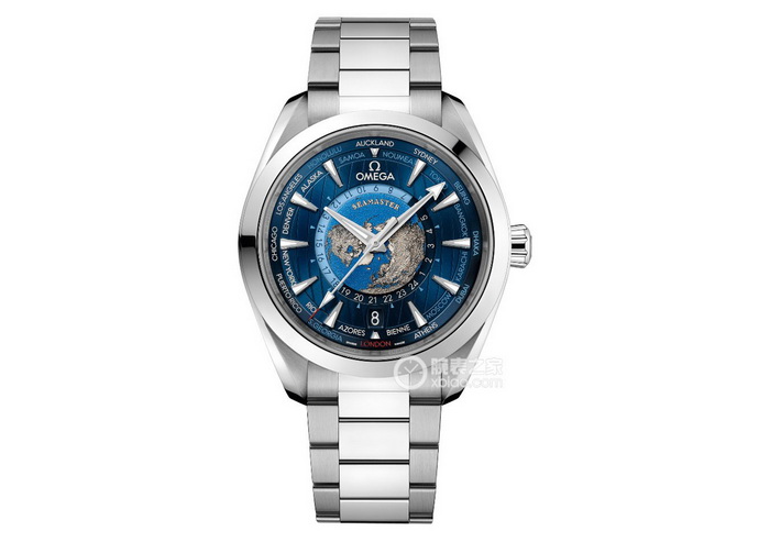 VS 工場製オメガ シーマスター GMT ワールドタイマー 220.10.43.22.03.001 レプリカ紹介