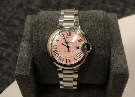 カルティエ バロンブルー 33mm 高品質レプリカと正規品の比較