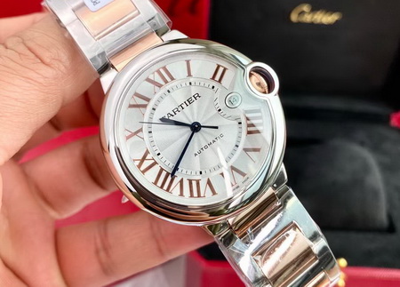カルティエ バロンブルー 42mm コンビモデル 高級レプリカ時計レビュー