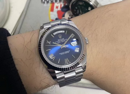VS ファクトリー製 ロレックス デイデイト 3255 ムーブメント搭載 1 対 1 レプリカ レビュー