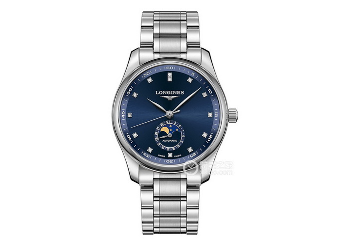 longins_master_blue_xz_fm 最高級レプリカ LONGINES マスターコレクション L2.909.4.97.6(ダイヤモンド付き)販売
